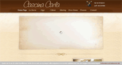 Desktop Screenshot of cascinacarla.it